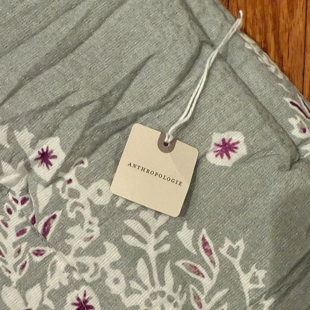 Anthropologie The Printed Textured Cotton Quilt Collection